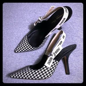 Christian Dior sling back shoes